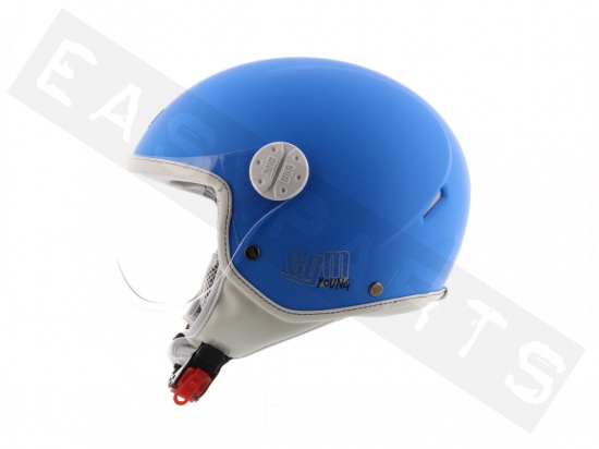Helm Demi Jet Kinder CGM 205A Havana Blau Matt (Visier geformt)